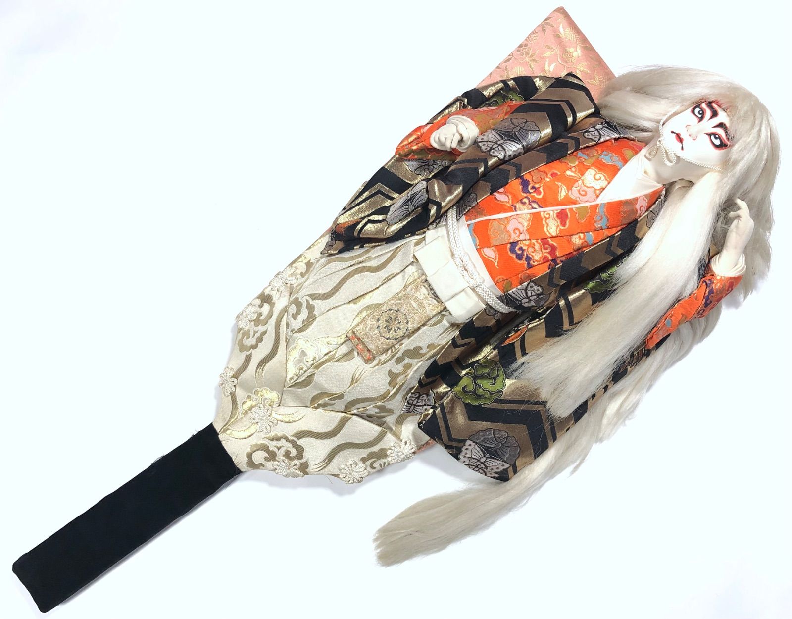 羽子板 押し絵 豆羽子板 8号 道成寺 歌舞伎 押絵羽子板 8号 上金襴