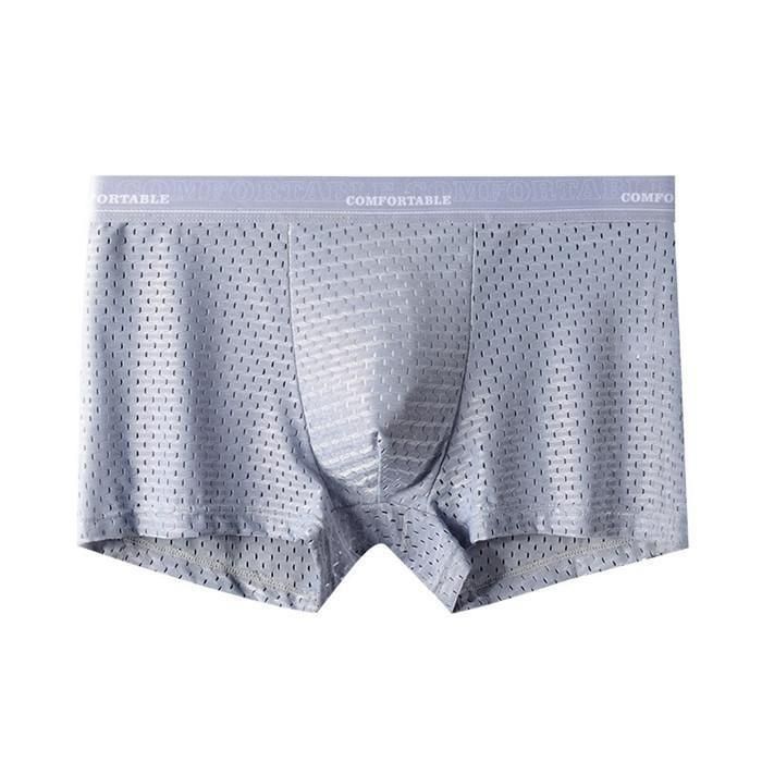 パンツ メンズ 無地 ボクサーパンツ 蒸れない 快適 ボクサーブリーフ 大きいサイズ ショートパンツ おしゃれ パンツ ストレッチ性 ボクサーパンツ メンズ 接触冷感 メッシュ 3枚セット 薄め 通気性 前閉じ 下着