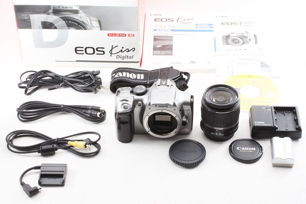 外観美品 Canon キヤノン EOS Kiss Digital X レンズ キット デジタル 