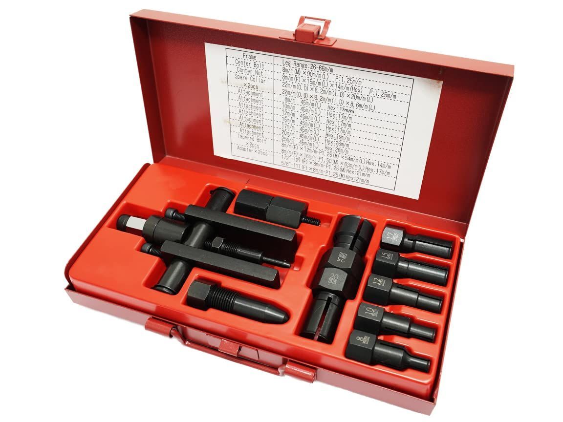 パイロットベアリングプーラー ツールズアイランド(Toolsisland) セット Ｆ１内掛け対応 8-29ｍｍ TH125