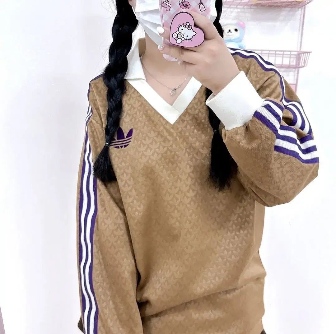 adidas アディダス 遺産 70s 茶色 長袖