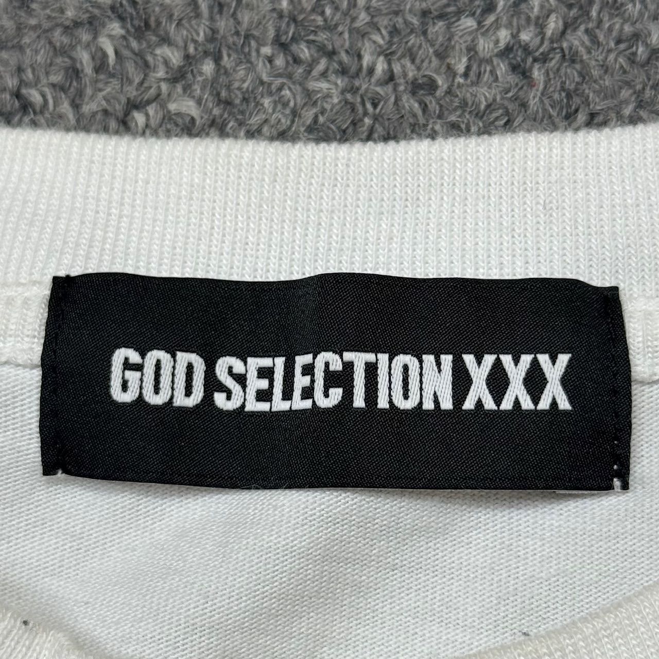 GOD SELECTION XXX 10周年 ケイトモス ボックスロゴ Tシャツ