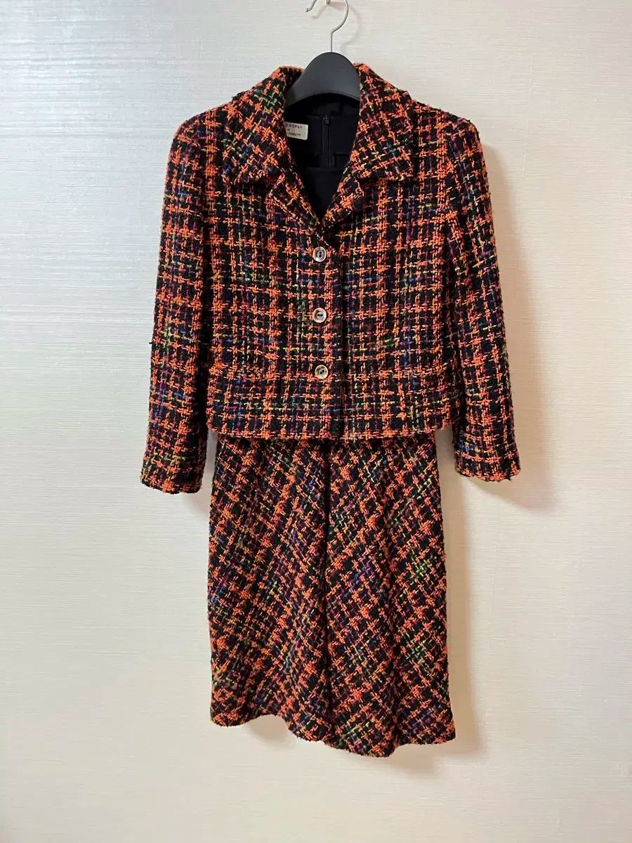 アルバータ フェレッティ ツイード ドレス ジャケット セットアップ ALBERTA FERRETTI