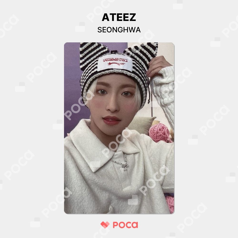 ATEEZ ソンファ トレカ ATEEZ WINTER SPEACIAL MD : SNOWMAN