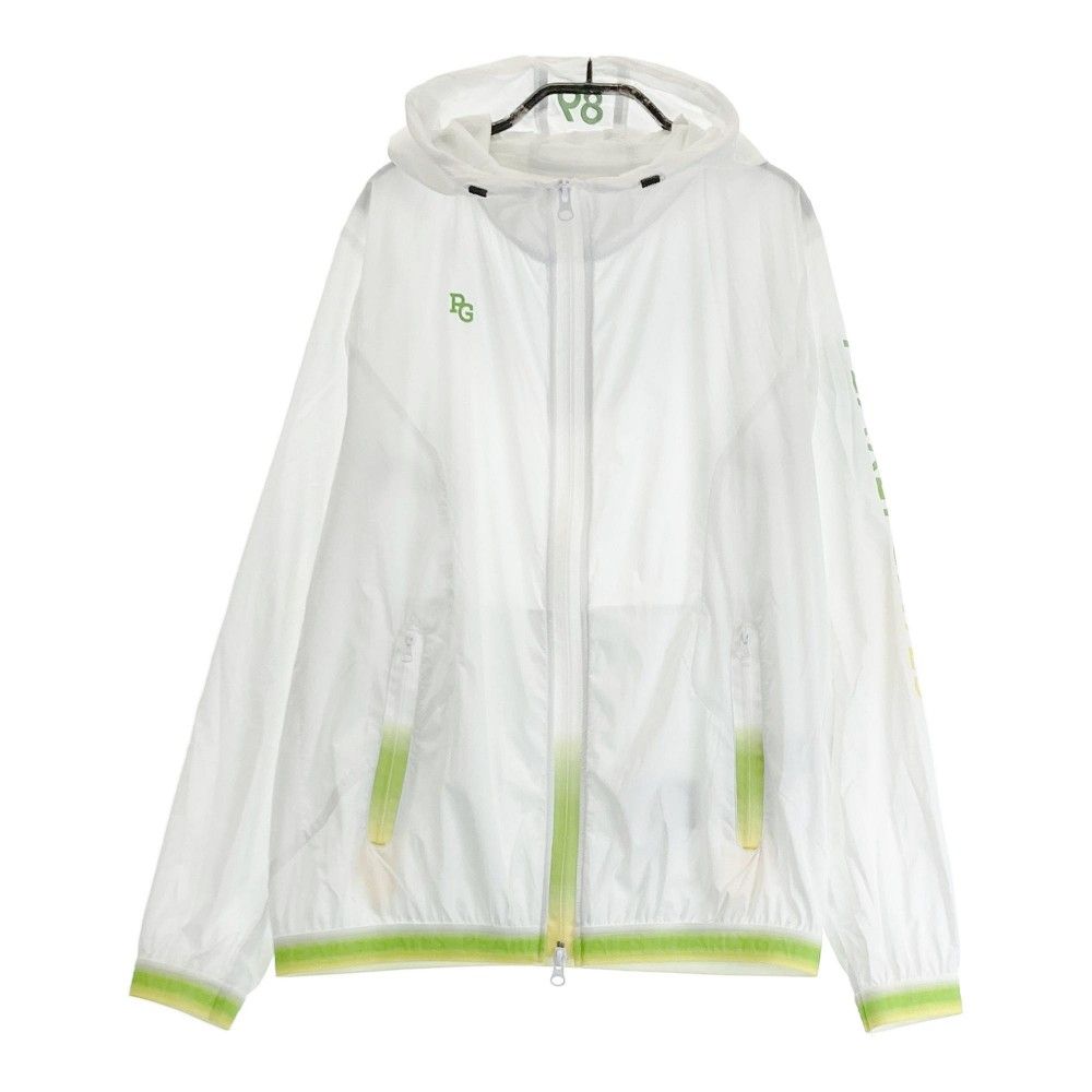 サイズ：1 PEARLY GATES パーリーゲイツ 2022年モデル ナイロン ジップパーカー ホワイト系 [240101233288] ゴルフウェア レディース ストスト