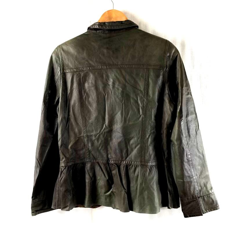 GRES GRES paris ラムレザーライダースジャケット paris☆レザージャケット