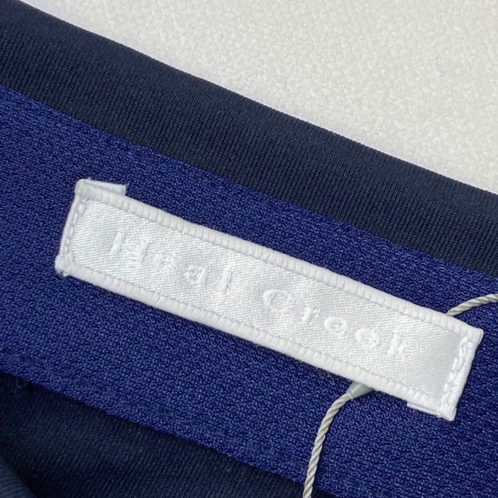 【新品美品】Heal Creekネイビー ポロシャツ サイズ：52 HEAL CREEK ヒールクリーク 長袖ポロシャツ ネイビー系