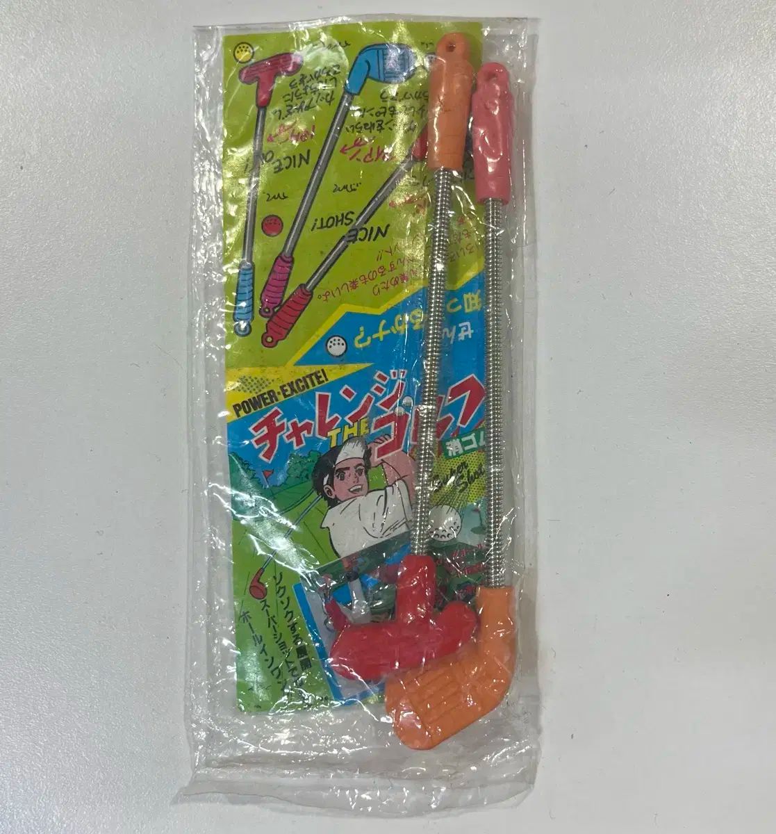レトロ # 4076 チャレンジゴルフ 消しゴム 10 ー 7 80 ザ・イヤーズ ジャパニーズヴィンテージ