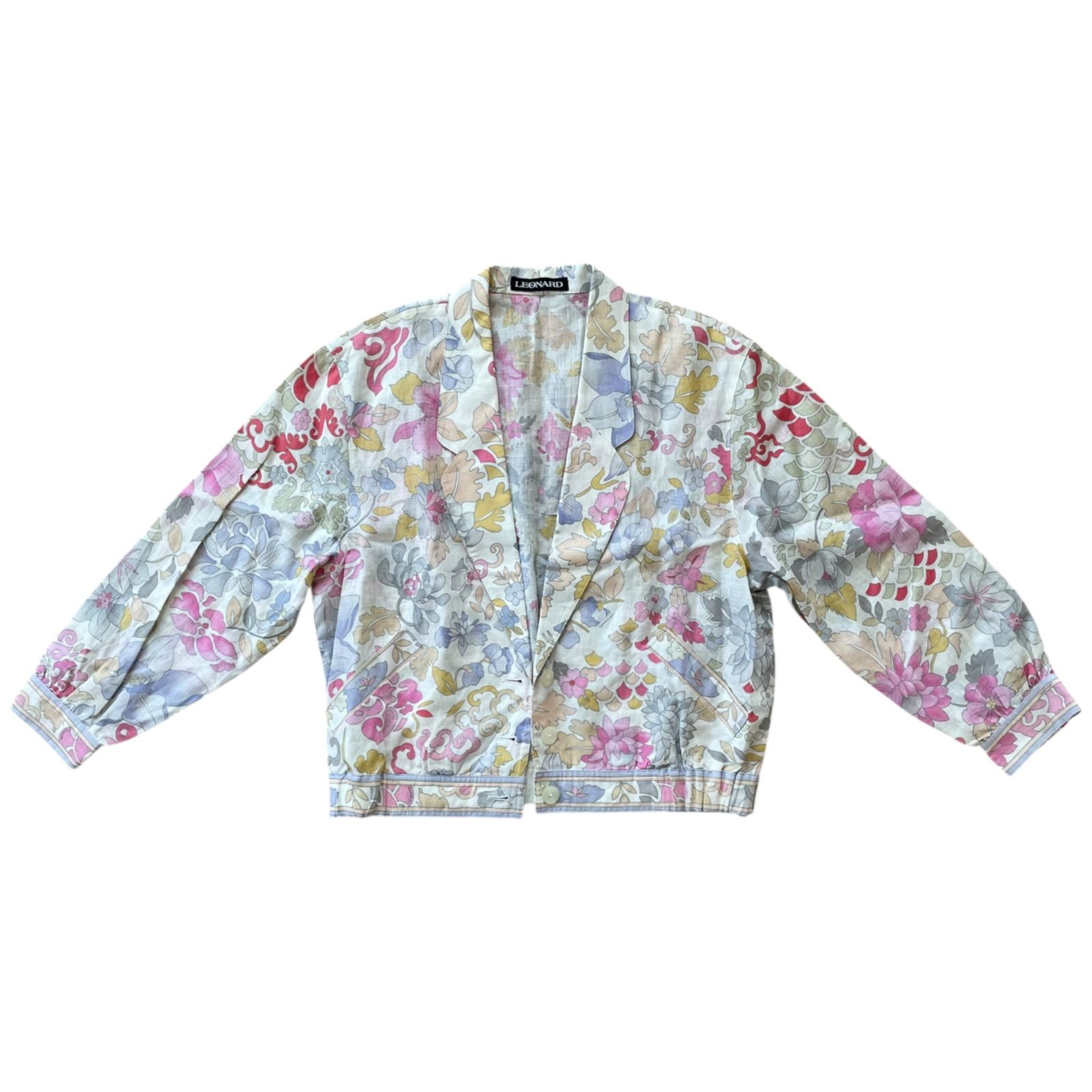 LEONARD レオナール ジャケット LEONARD レオナール FASHION ファッション 国内正規品 フラワー