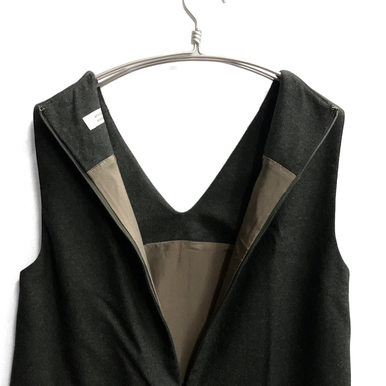 美品】日本製 atelier naruse アトリエナルセ ジャンパースカート