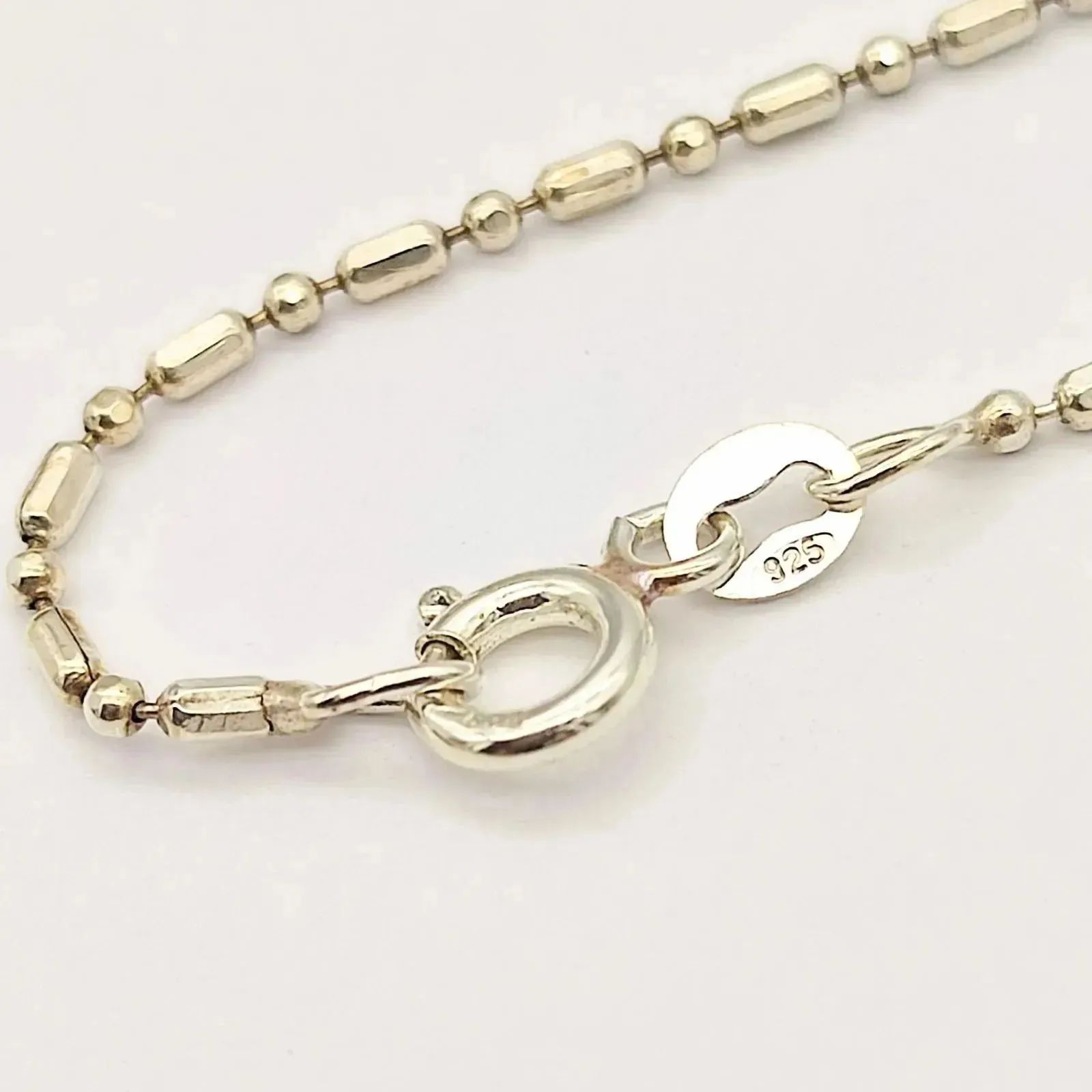 新品★925 SILVER・45㎝ シルバー デザインチェーン 男女兼用★USA BFF ブランド 幅11mm マンテル チェーンネックレス 45cm 太幅