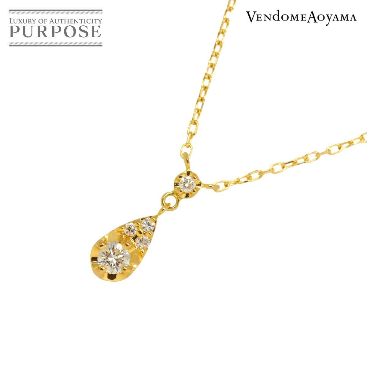 ヴァンドーム青山　K18ダイヤモンドネックレス VENDOME AOYAMA（ヴァンドーム青山）の「K18 ダイヤモンド ネックレス