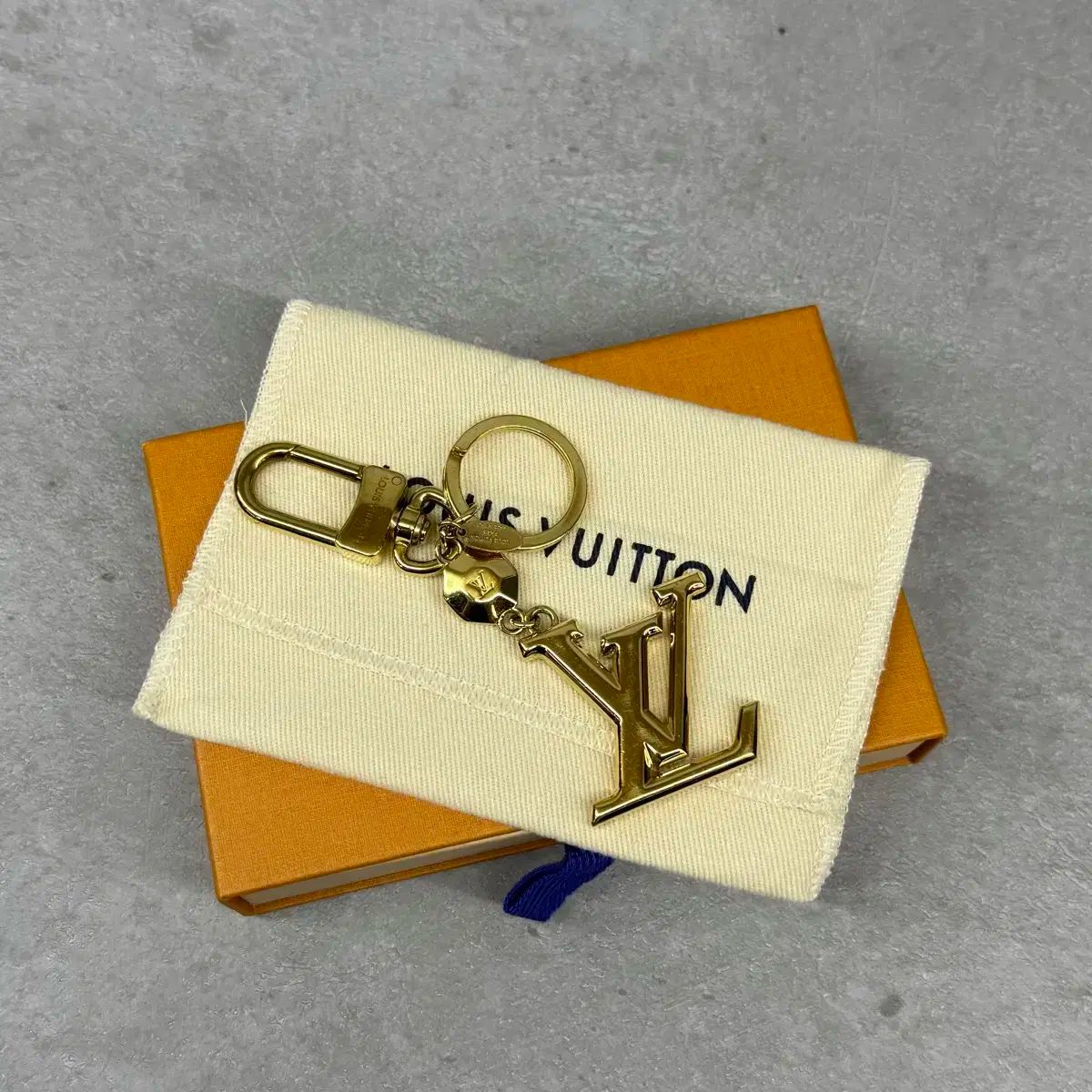 OS Louis Vuitton ルイヴィトン ファセット 金 キーリング