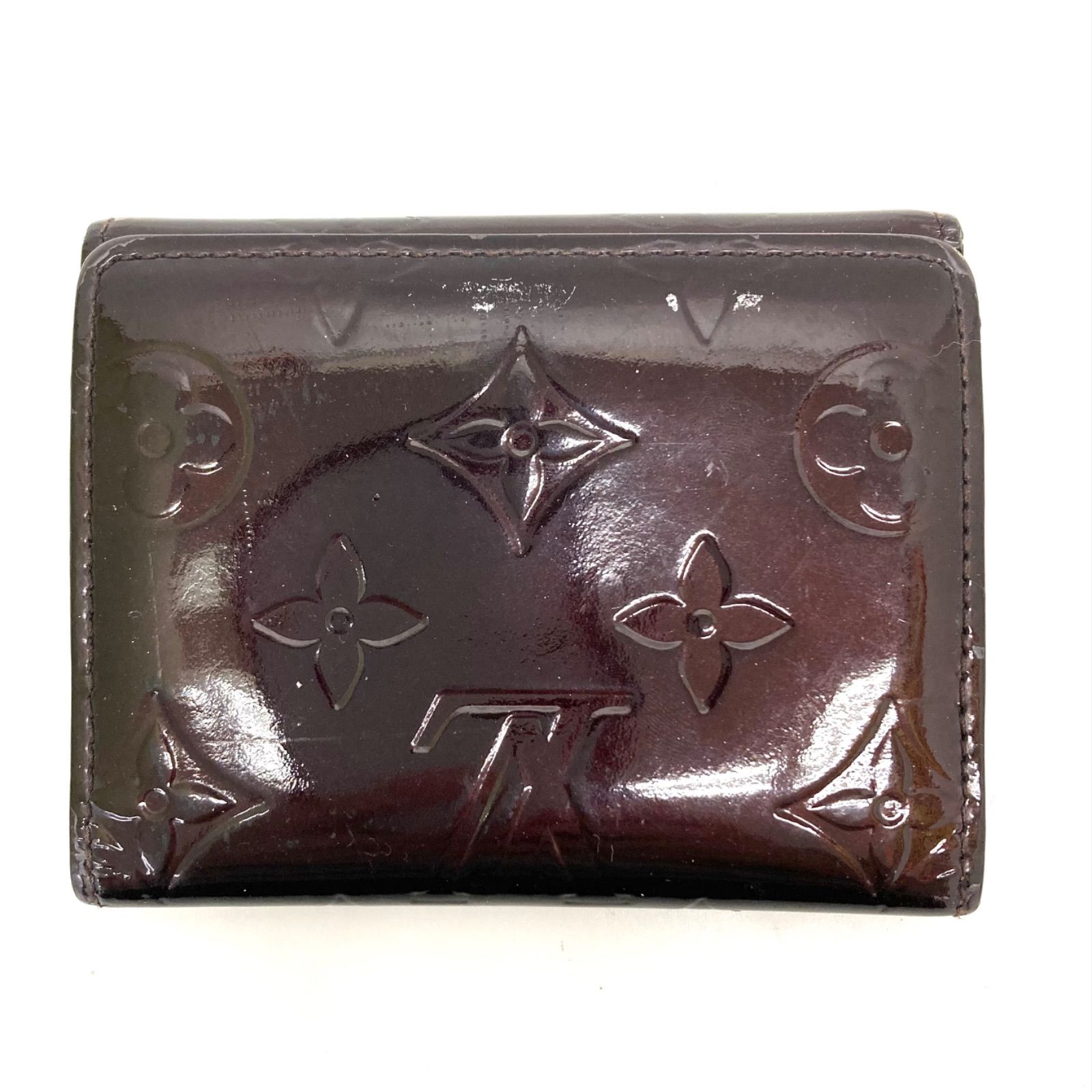 LOUIS VUITTON モノグラム ヴェルニ ラドロー コインケース ルイヴィトンラドロー 小銭入れ 14125 ルージュ レディース
