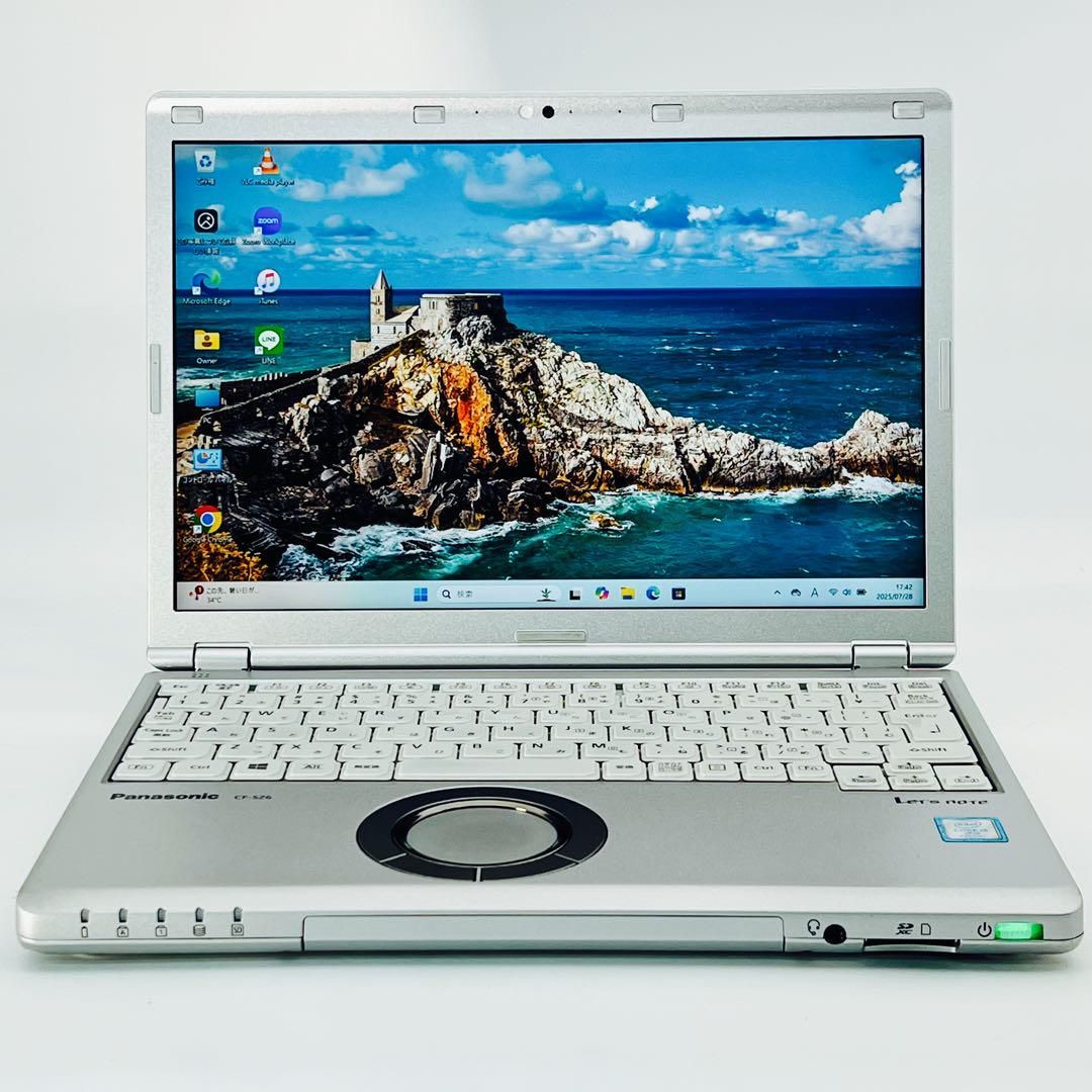 Panasonic - Office付‼️　Let&#39;s Note　CF-SZ6RDYVS　ノートパソコン Panasonic Let's Note CF-SZ6 CF-SZ6RDYVS Windows10 Core i5