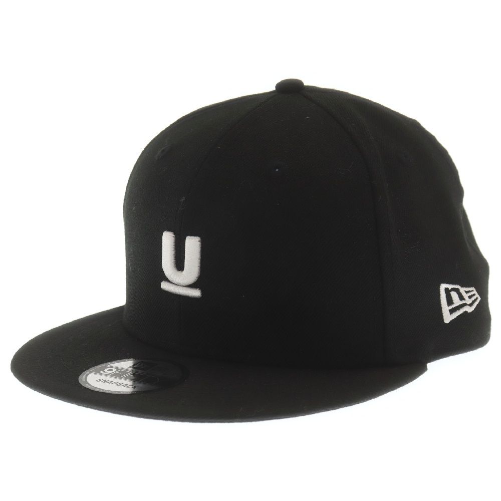 UNDERCOVER (アンダーカバー) ×NEW ERA ニューエラ Uロゴ刺繍 キャップ 帽子 ブラック