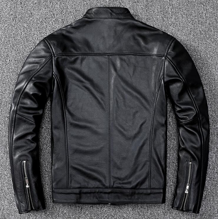 レザージャケット 上品 本革 牛革 ライダースジャケット メンズファッション バイクジャケット 革ジャン S～5XL - メルカリ