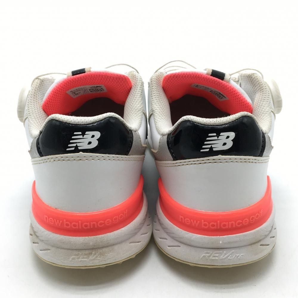 超美品 ニューバランス ゴルフシューズ スパイクレスWGBS996X ボア ニューバランス WGBS996X BOAスパイクレスゴルフシューズ 22.5 良品