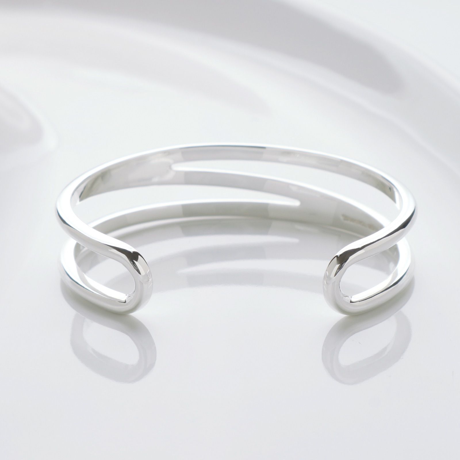 美品 VINTAGE TIFFANY ティファニー ダイアゴナル バングル ティファニー ヴィンテージ ダイアゴナル 925 バングル - c