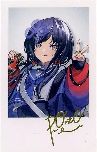 中古】キャラカード 先斗寧(箔押しサイン入り) 「バーチャル