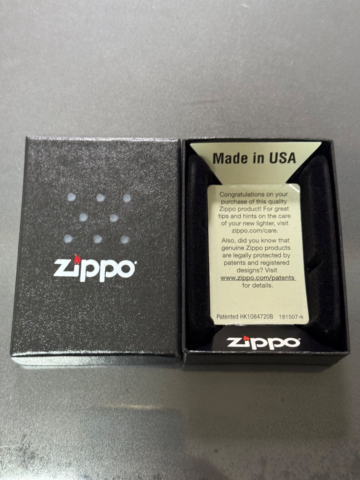 zippo アメリカンスピリット 2連続 立体メタル 限定品 特殊加工
