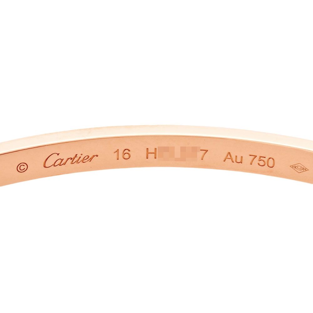カルティエ ブレスレット B6067616 ラブブレスレット クラシックモデル 16[B6067616] Love Bracelet