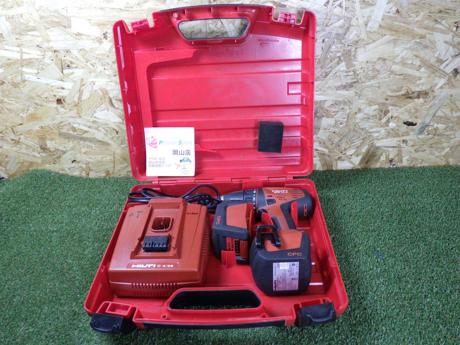 HILTI ヒルティ SFC14-A 充電 コンパクト ドリルドライバー ケース付