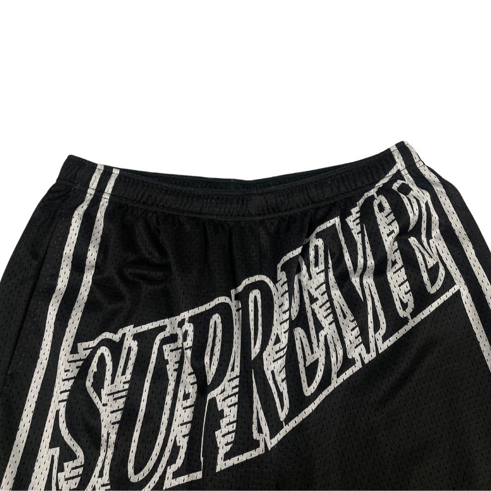 SUPREME シュプリーム 23SS SLAP Shot BAGGY Mesh Short スラップショット バギー メッシュ ショーツ パンツ ブラック S 正規品 / 35280