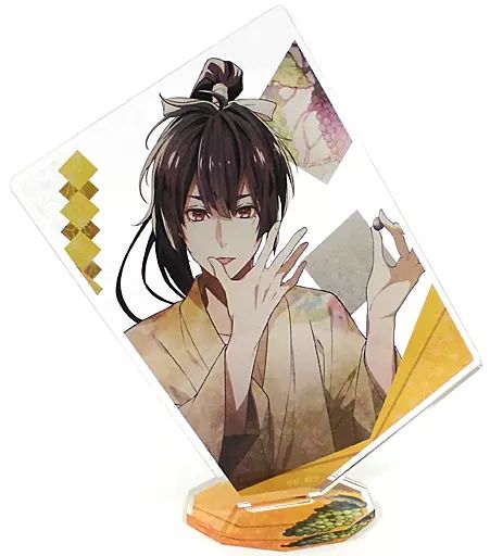 雑貨　源頼朝 「ビルシャナ戦姫 ～源平飛花夢想～ カード型アクリルスタンド」 オトメイト夏の市2021グッズ Amazon.co.jp: ビルシャナ戦姫 源平飛花夢想 夜桜 アクリル
