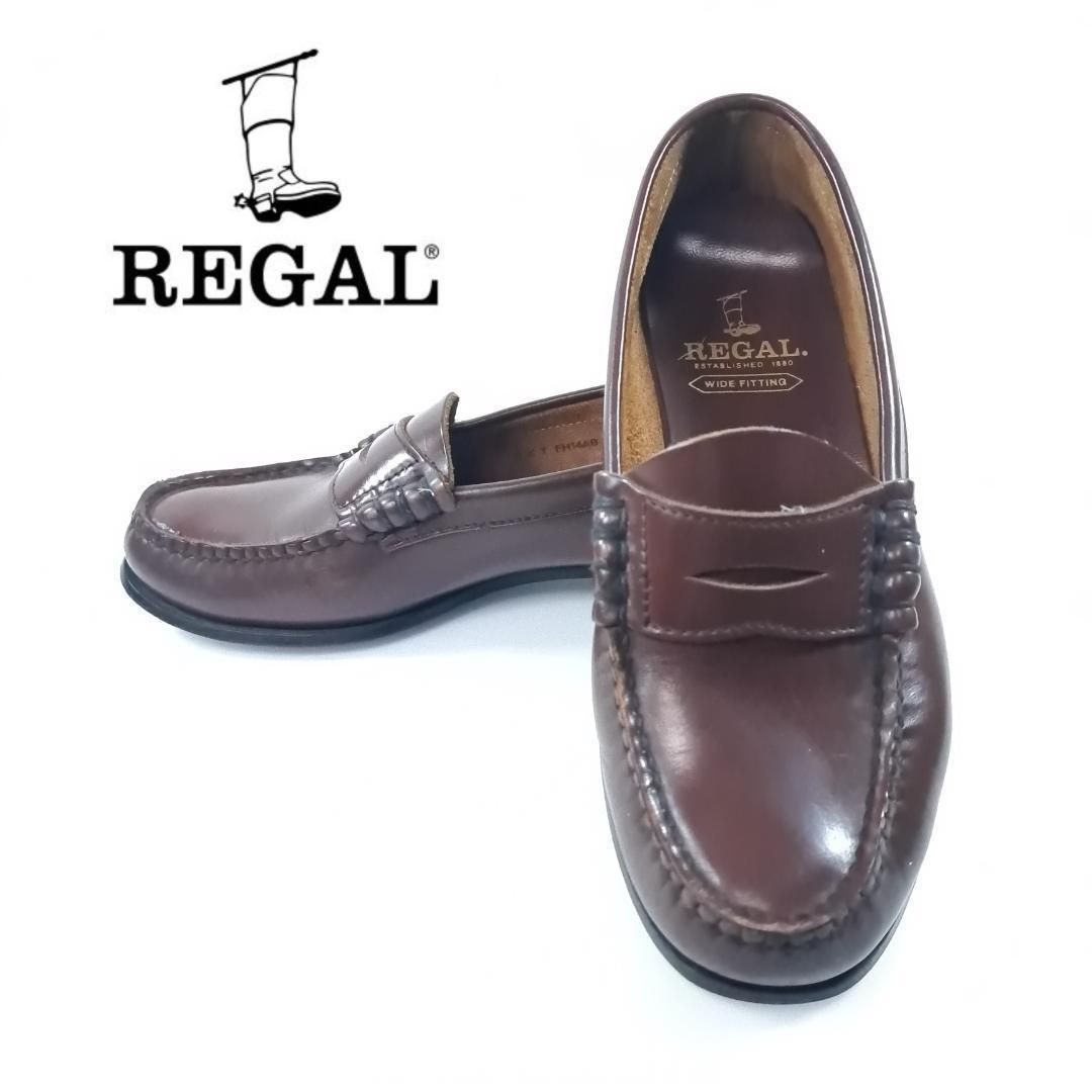 リーガル REGAL コインローファー ペニーローファー WIDE FITTING 22.5 