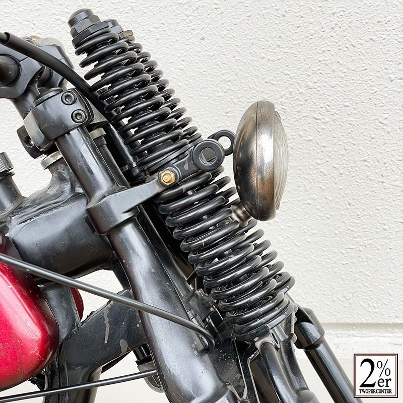 74スプリンガーフォークキット SR400/500 2インチオーバー - メルカリ