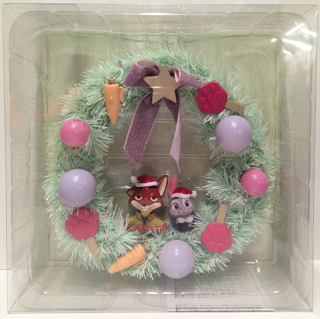 ディズニーストア リース ライトアップ ズートピア ジュディ・ホップス