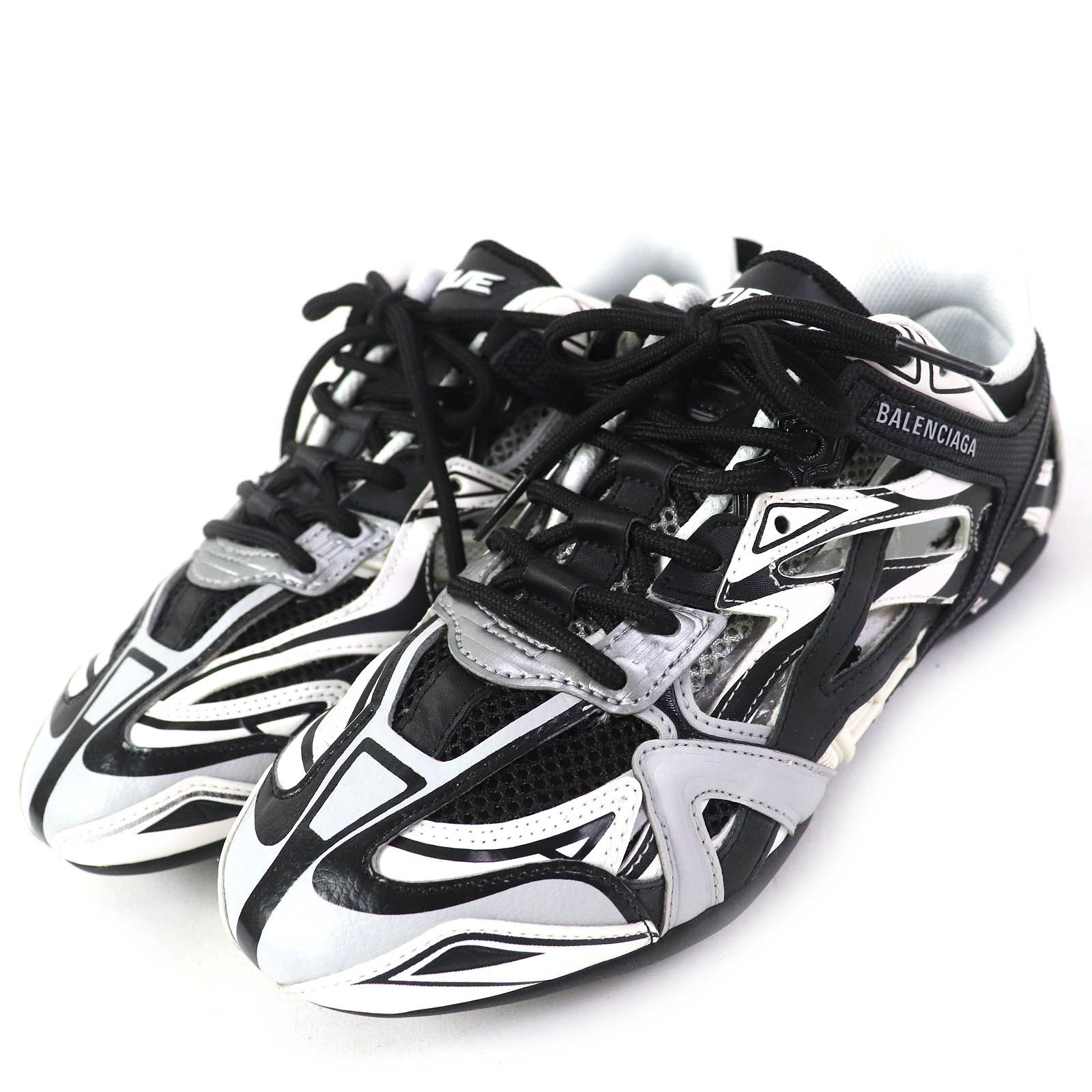 美品△BALENCIAGA バレンシアガ 624344 DRIVE ドライブ ロゴ 