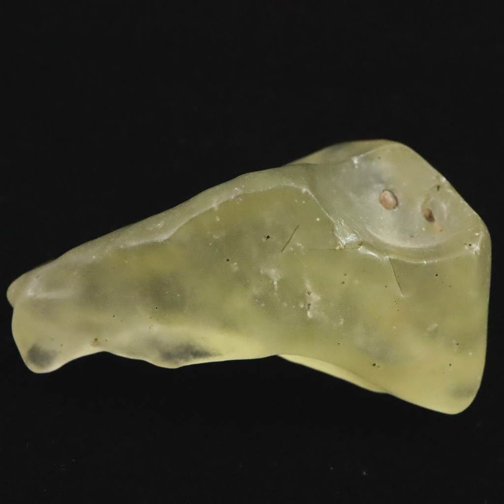 リビアングラス 41mm原石 15.4g 榎本通商83606