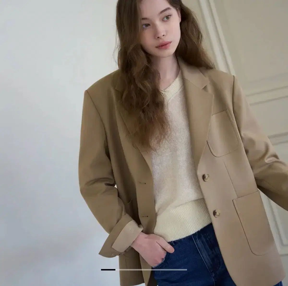 DRAW FIT ドローフィット ウィメンズ 2ボタン オーバーサイズ Single ブレーザー