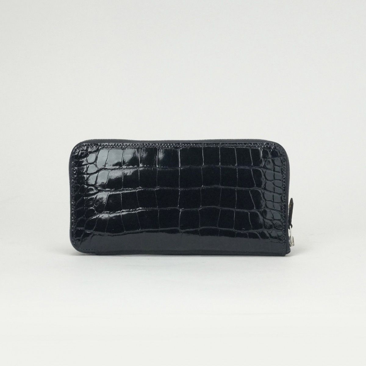 HERMES エルメス アザップロング クラシック 長財布 ヴォーエプソン レザー ブルーイズミール 青 T刻印 レディース 美品◆中古A+ランク 美品HERMES エルメス アザップ シルクイン ラウンドファスナー長財布