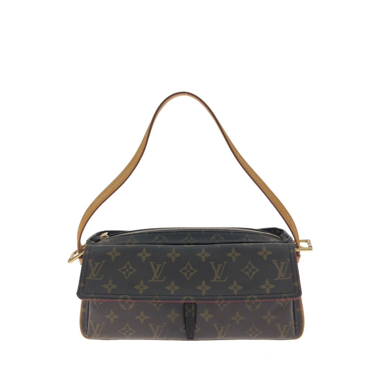 ▼▼LOUIS VUITTON ルイヴィトン レディース ショルダーバッグ モノグラム ヴィバシテMM  M51164 ブラウン