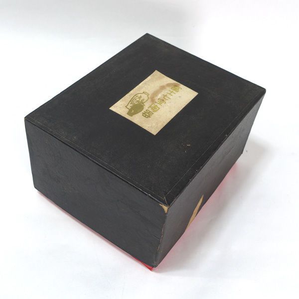 富士七宝陶器　花器 富士七宝陶器製】緑地 【金線七宝】 花の図 七宝陶器 花入れ