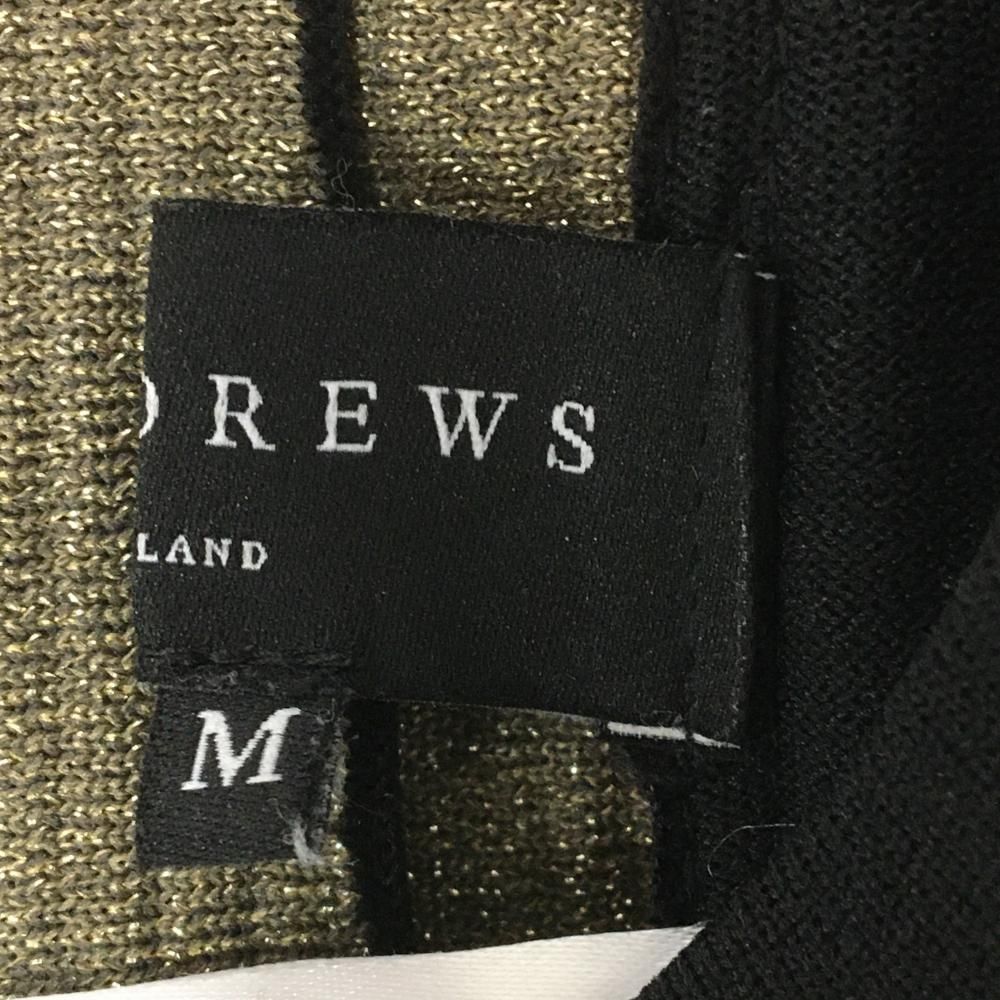 St.Andrews - 【超美品】セントアンドリュース ニットスカート 黒×ゴールド プリーツスカート  レディース M ゴルフウェア 2023年モデル St ANDREWS St.Andrews - 【超美品】セントアンドリュース ニットスカート