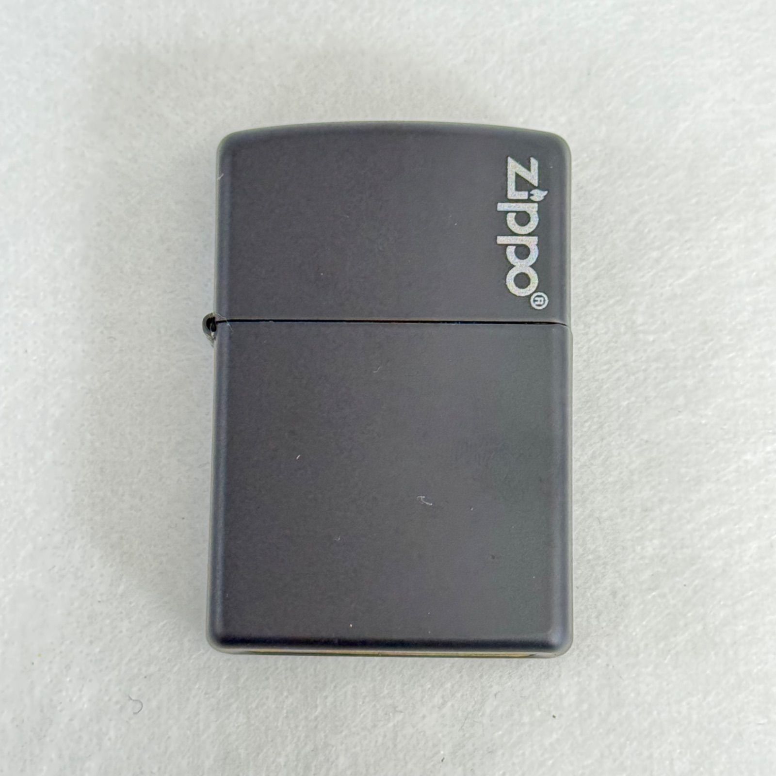 新品・未使用】未開封シール付き ZIPPO ジッポー マット ロゴ ブラック 