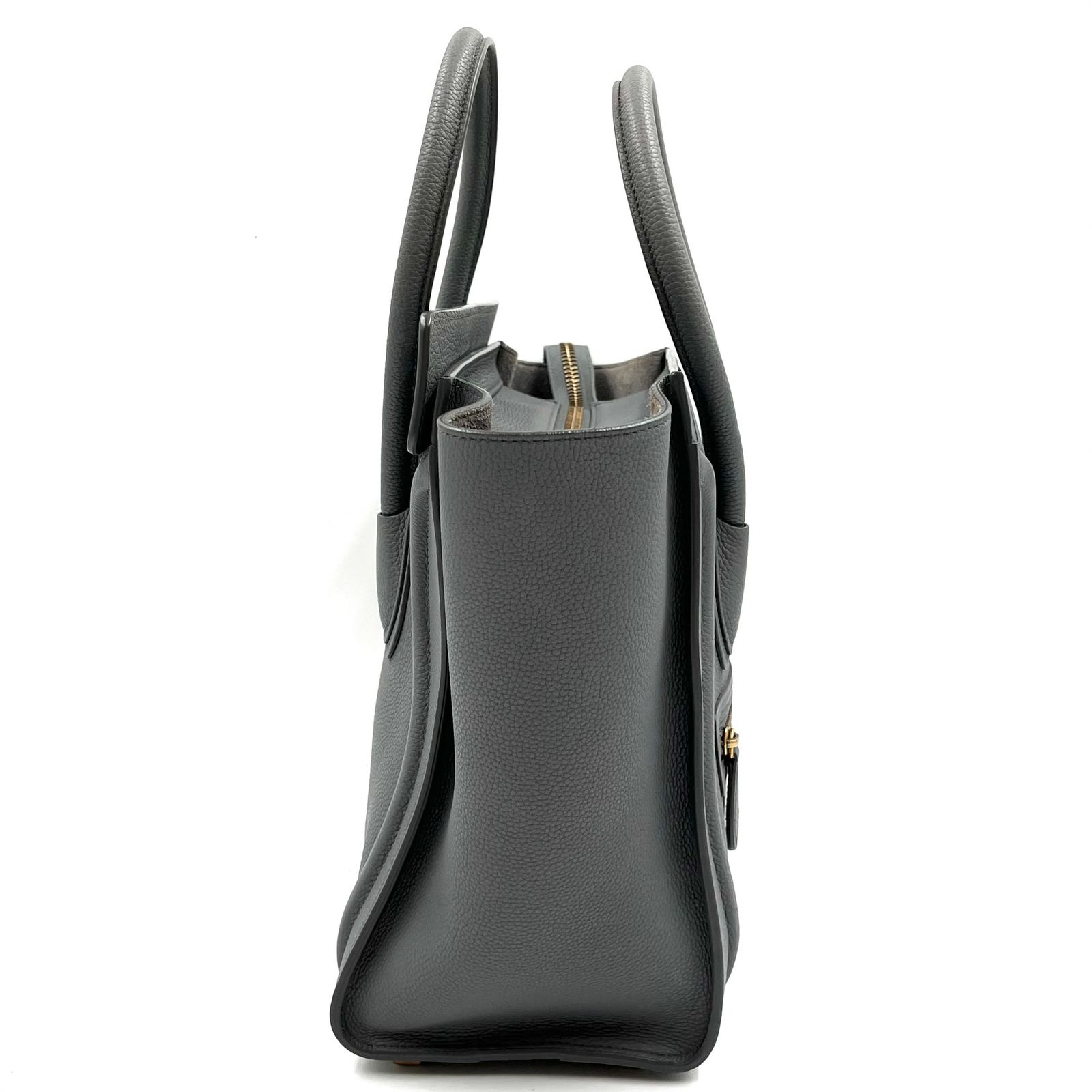 極美品】CELINE セリーヌ ラゲージ マイクロ ショッパー ドラムド 