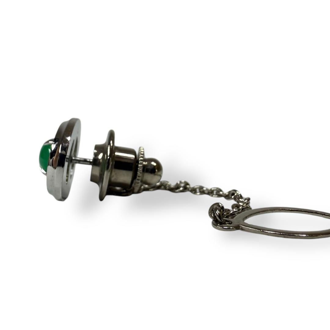 オパール カフリンクス ネクタイピン 3704 デュポン シルバーカフス