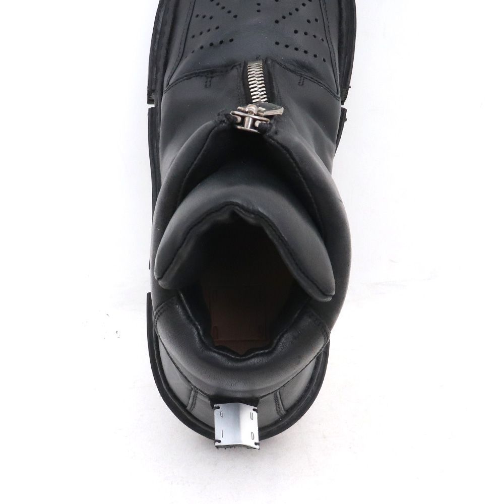 サイズ42 GUIDI ホースレザーフロントジップブーツ - メルカリ