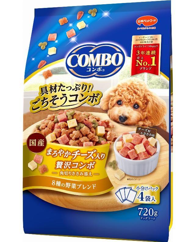 同梱不可 12個セット コンボ ドッグ まろやかチーズ入り 720g 4袋入り