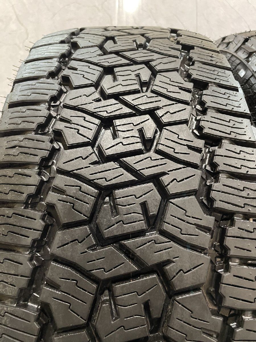 走行短め TOYO OPENCOUNTRY A|TⅢ オープンカントリー 265|60R20 20インチ 夏タイヤ 2本 24年製 ホワイトレター ランクル250等 MTE016