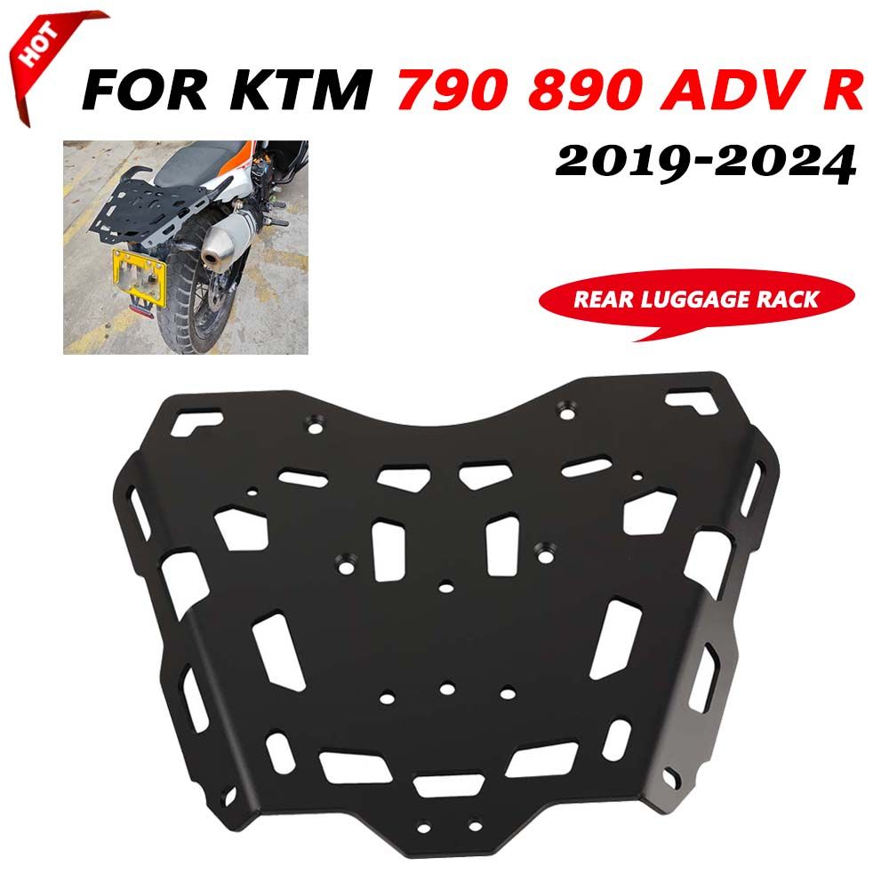KTM 790 890 アドベンチャー R S ADV 2019-2025 2025 2025用 バイク 二輪 リア ラゲッジ ラック キャリア シェルフ トップボックスホルダー