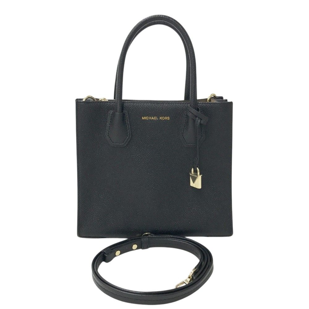 MICHAEL KORS マイケル コース 2way レザー ショルダーバッグ ブラック系 240101423661