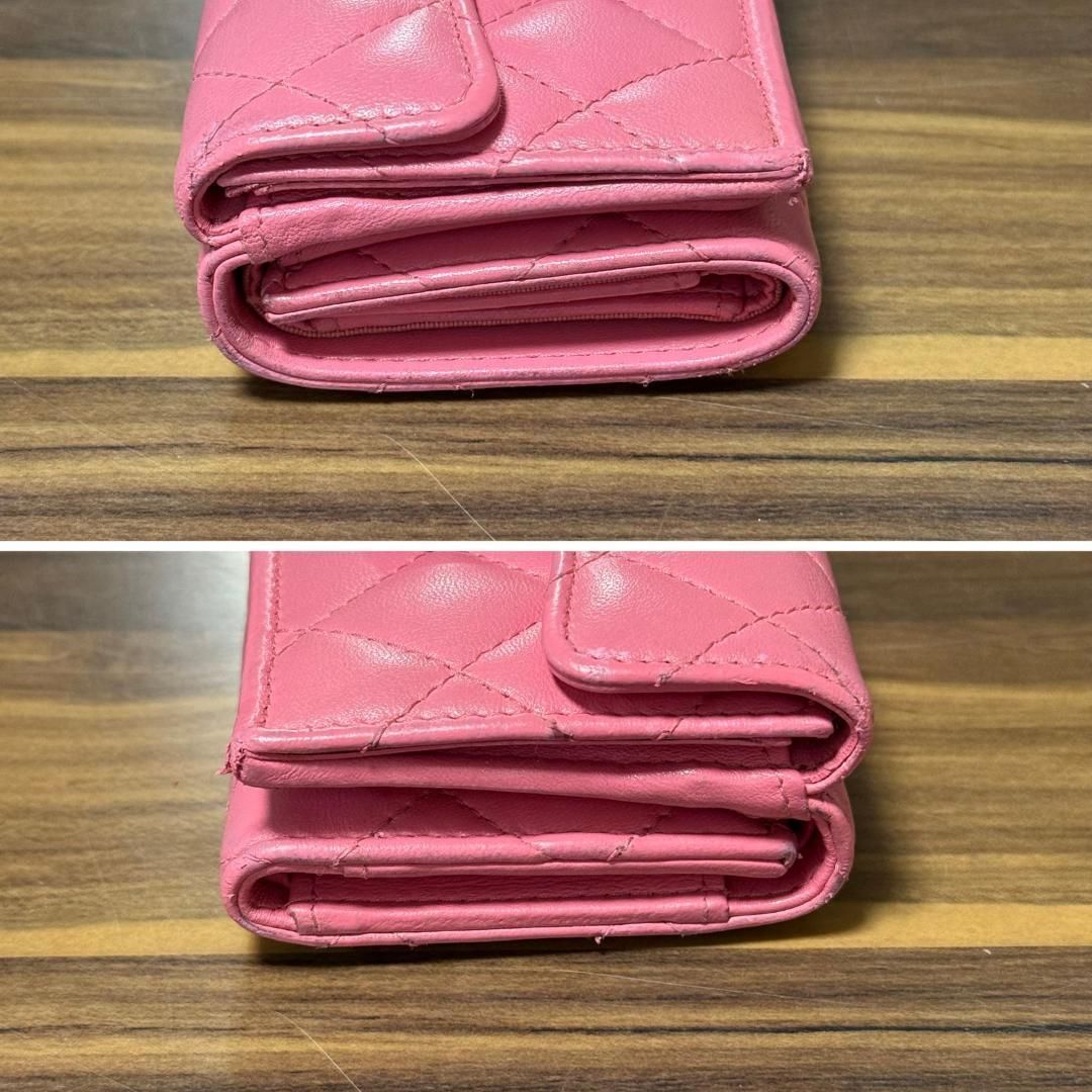 ⭐️美品 31番台⭐️CHANEL シャネル 財布 三つ折り マトラッセ ココ