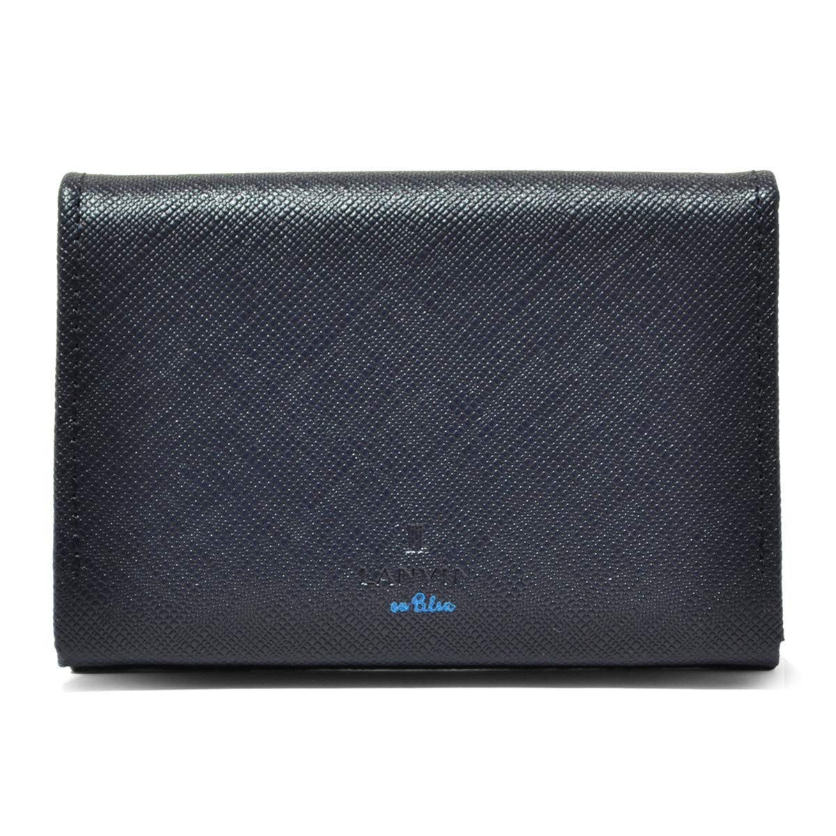 ランバンオンブルー 名刺入れ 345159 メンズ 本革 牛革 当社 07 ネイビー