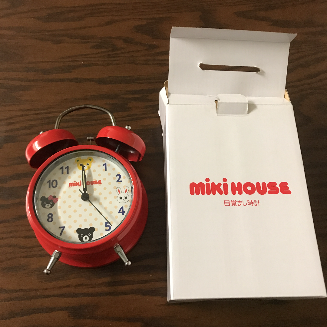 ミキハウス置時計、未使用 メルカリShops